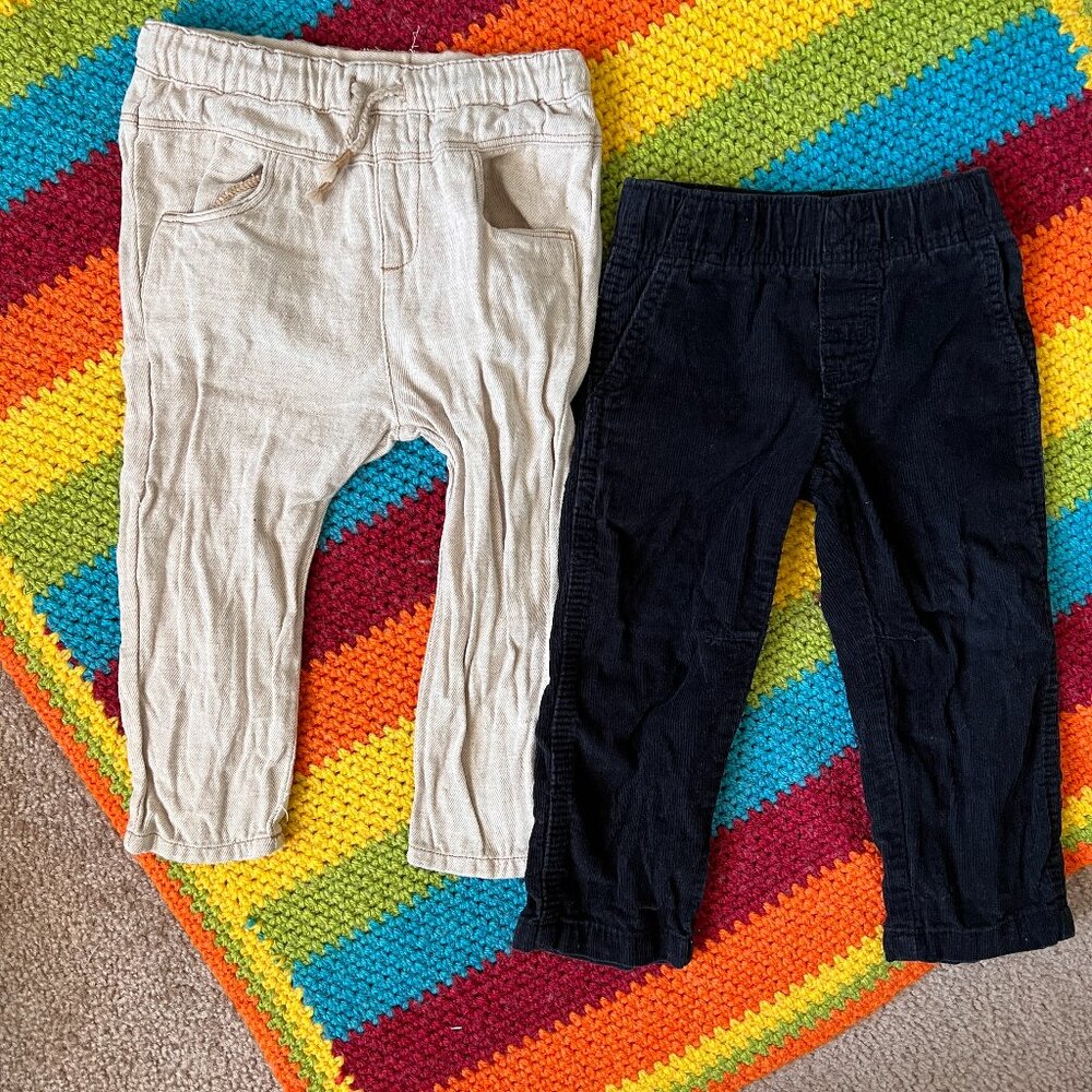 Zara & Carter's Toddler Pants - 2T